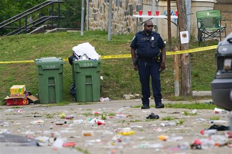 Baltimore block party shooting victims include more than a dozen minors, police say